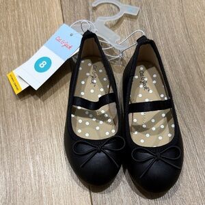 NWT Cat & Jack Toddler Nora Slip on Ballet Flats